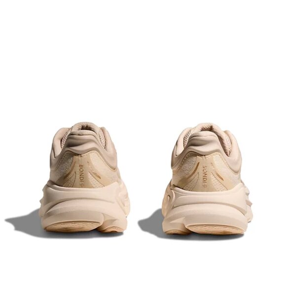 HOKA Women's Bondi 9 Running Sneakers Color Vanilla/Birch - Picture 4 of 4